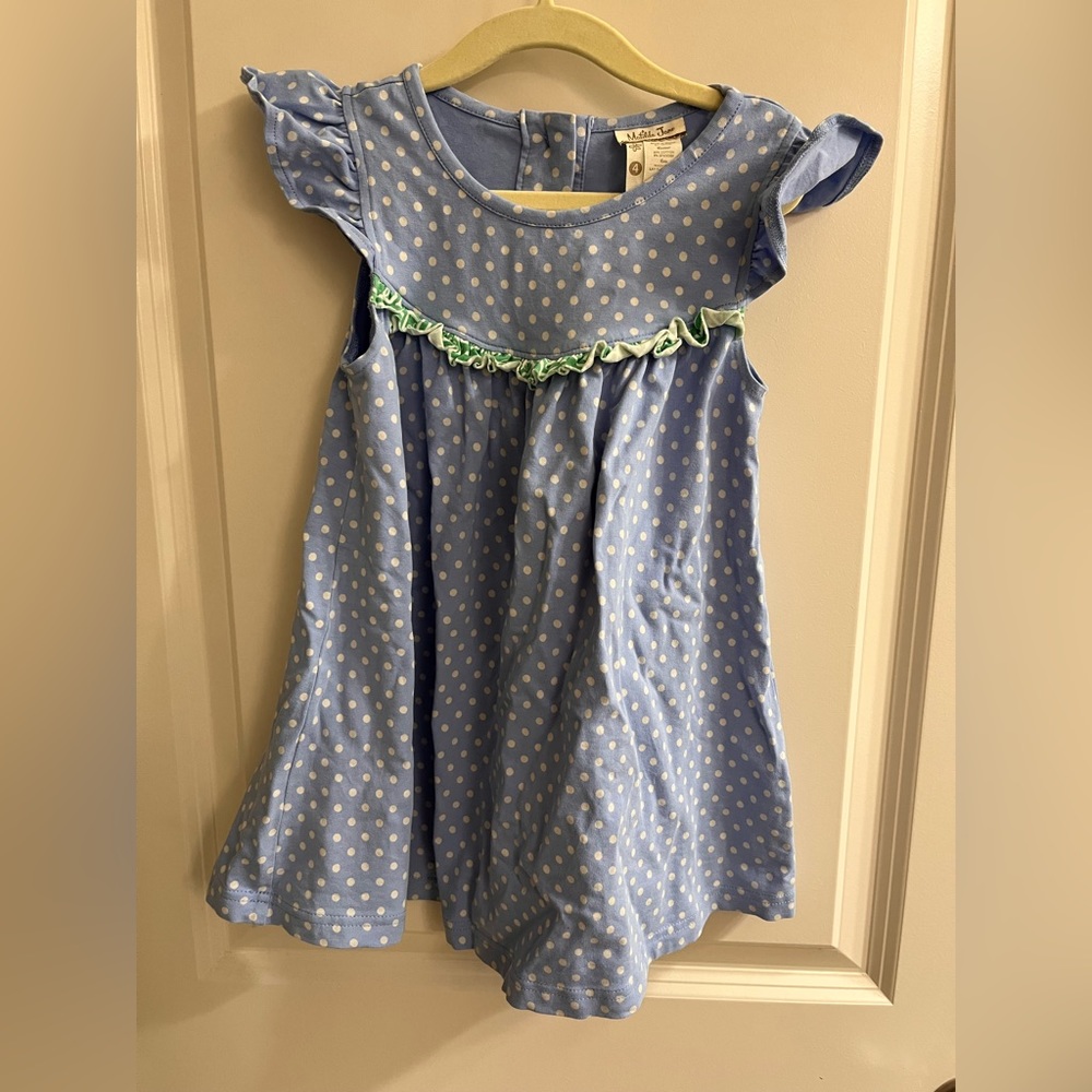 Blue Bonnet Pearl Dress
